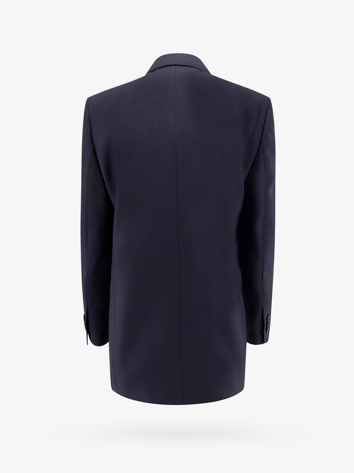 Wool blazer wirth iconic brooch