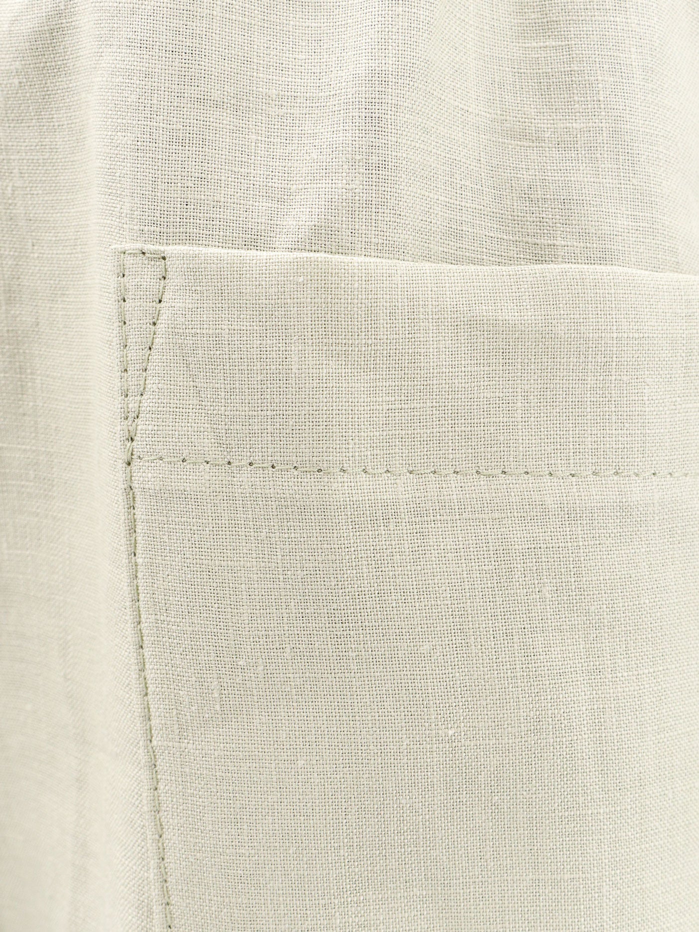 Wide leg linen trouser