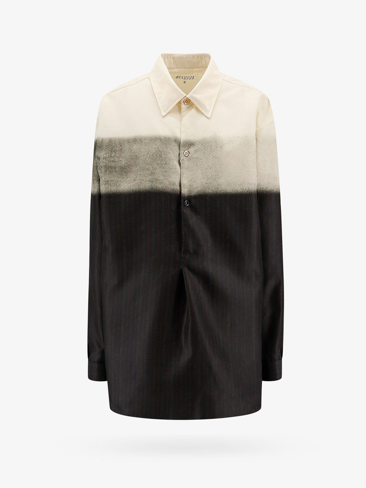 Oversize shirt front print