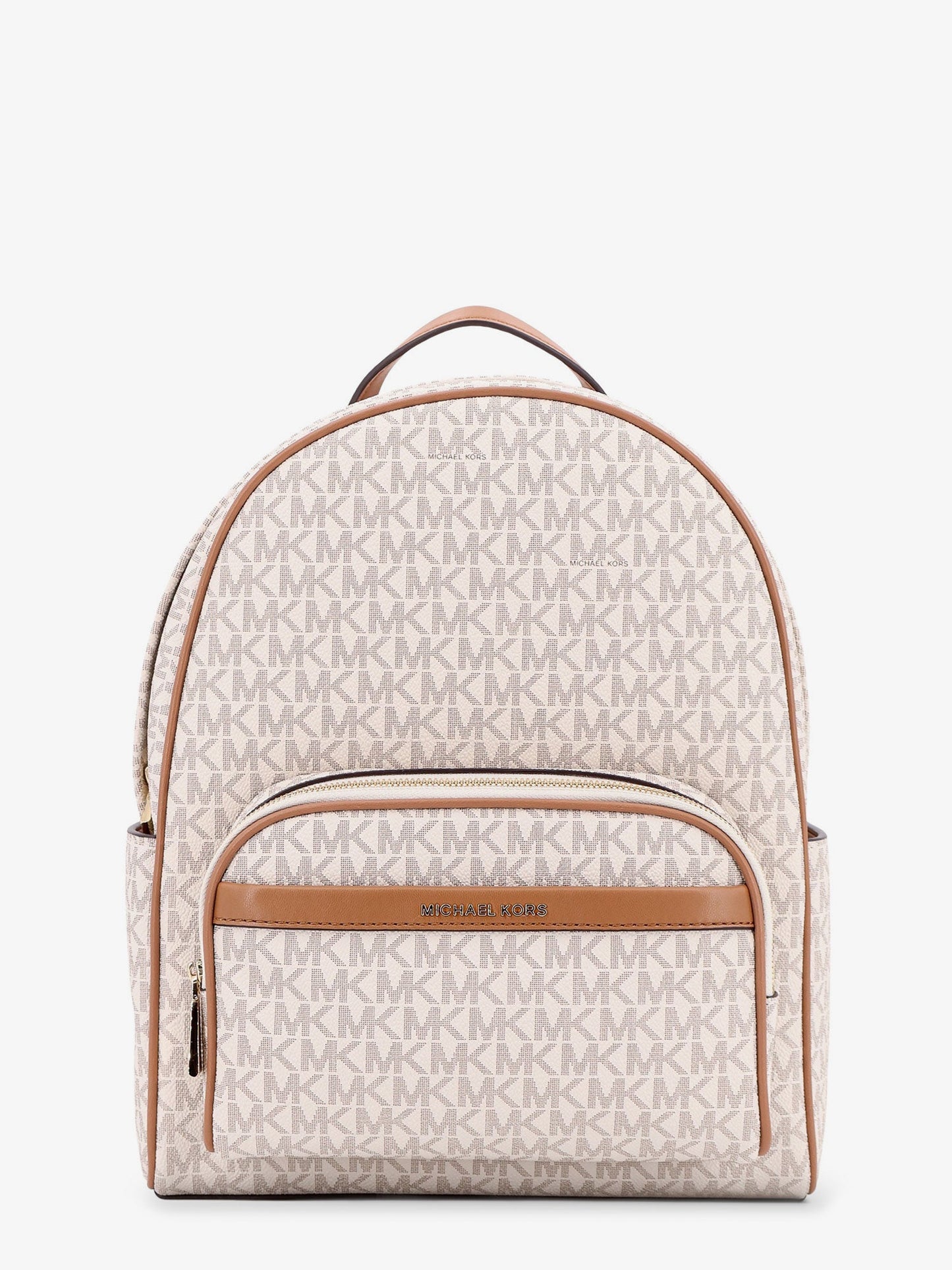 Bex coated canvas backpack with frontal logo patch