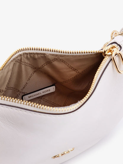 Kendall leather shoulder bag with frontal monogram thumbnail