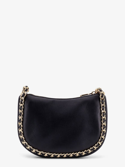 Kendall leather shoulder bag with frontal monogram thumbnail