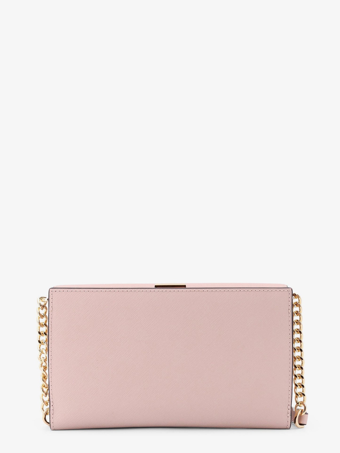 Jer set leather shoulder bag with frontal monogram