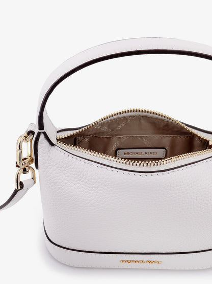 Wythe leather handbag with frontal logo thumbnail