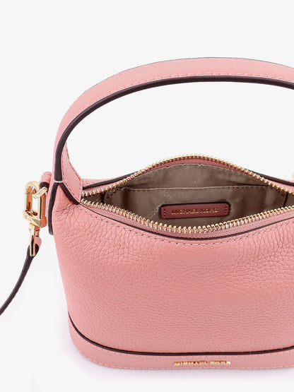 Wythe leather handbag with frontal logo thumbnail