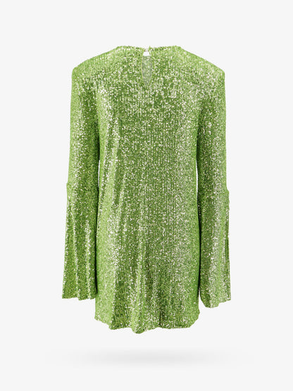 Mini dress with sequins and knot on the front thumbnail