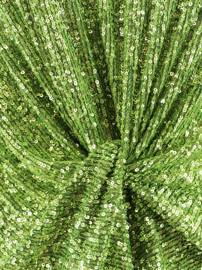 Mini dress with sequins and knot on the front thumbnail