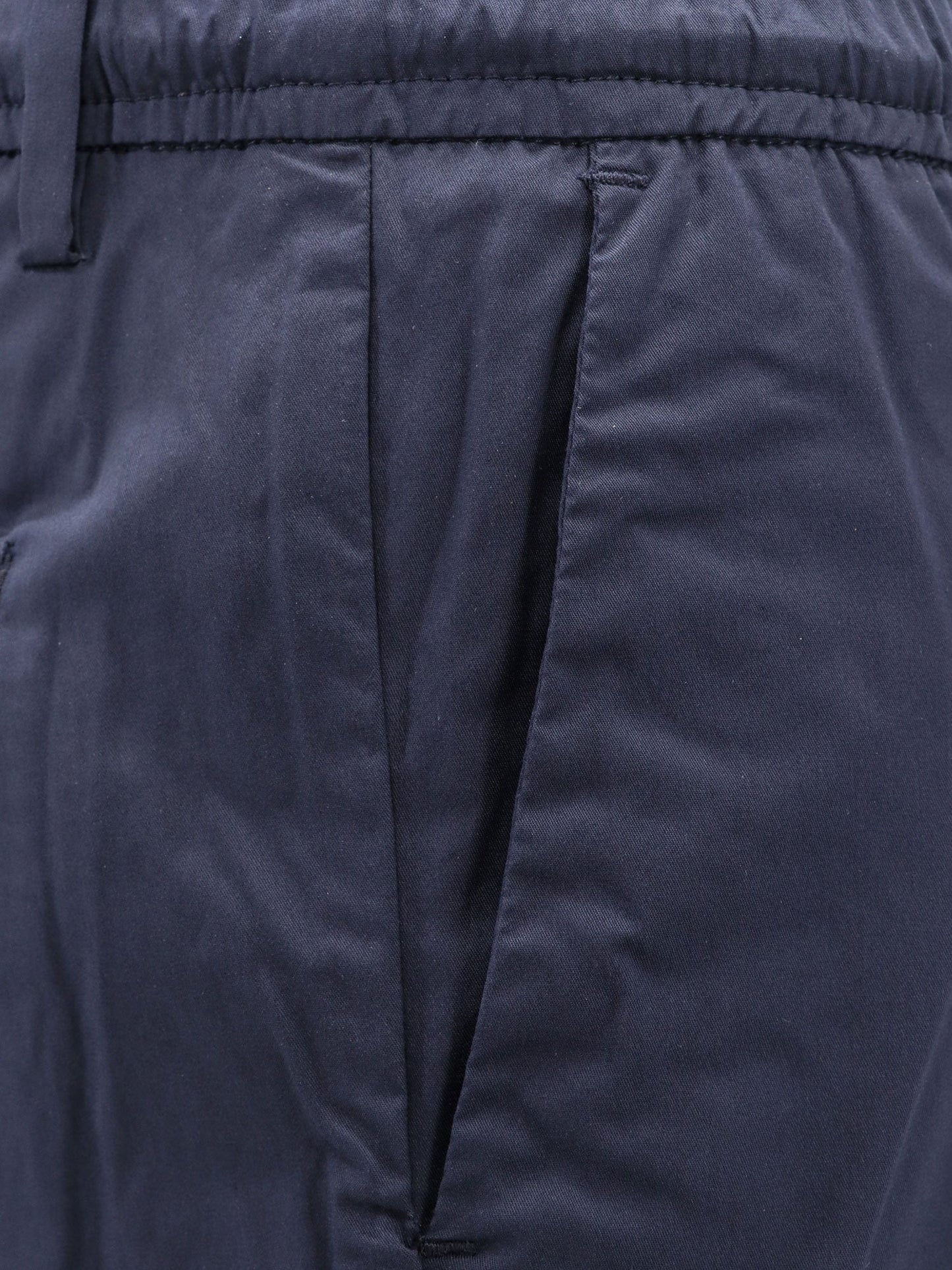 Cotton blend bermuda shorts