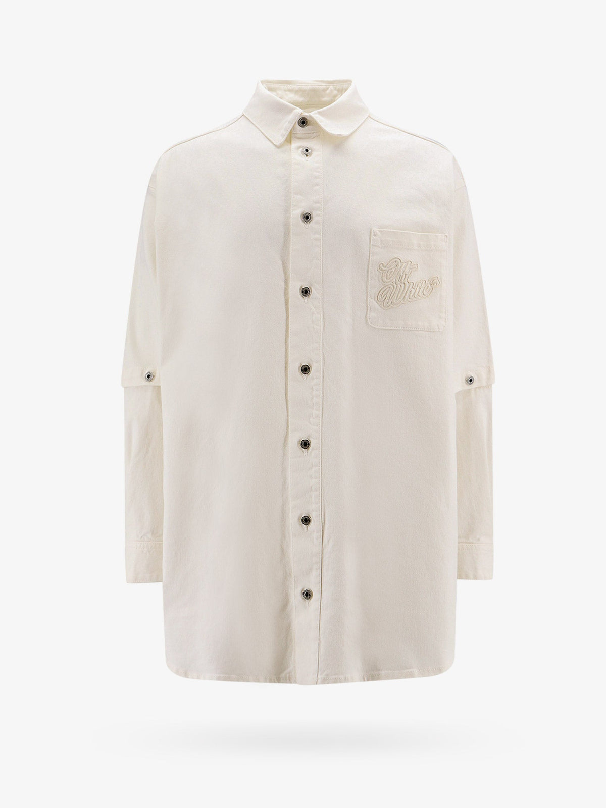 Oversize shirt with '90s logo