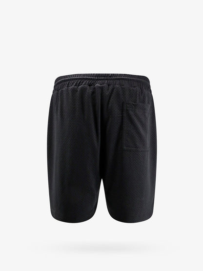 Nylon bermuda shorts with frontal logo print thumbnail