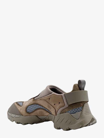 Suede and mesh sneakers thumbnail