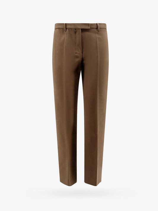 Viscose and cotton trouser