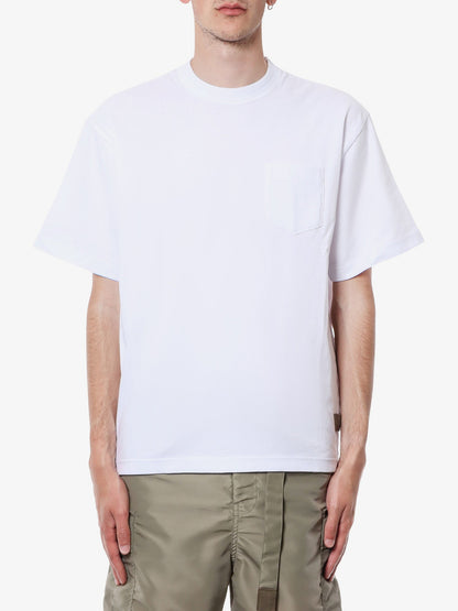 Cotton t-shirt with zip on the bottom thumbnail