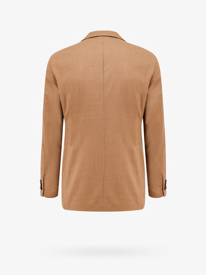 Virgin wool and silk suit with iconic metal detail thumbnail