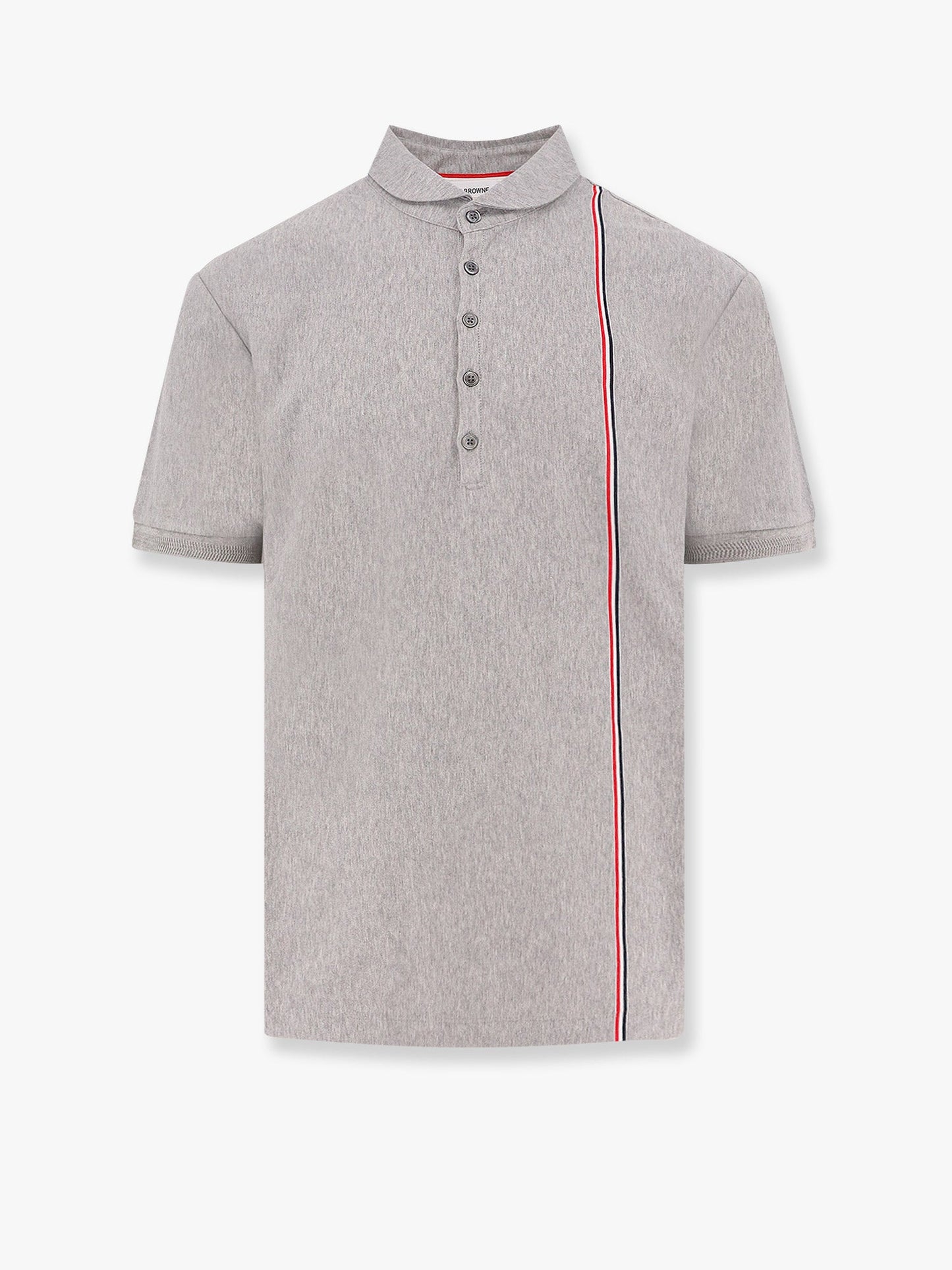 Cotton jersey polo shirt with iconic stripes