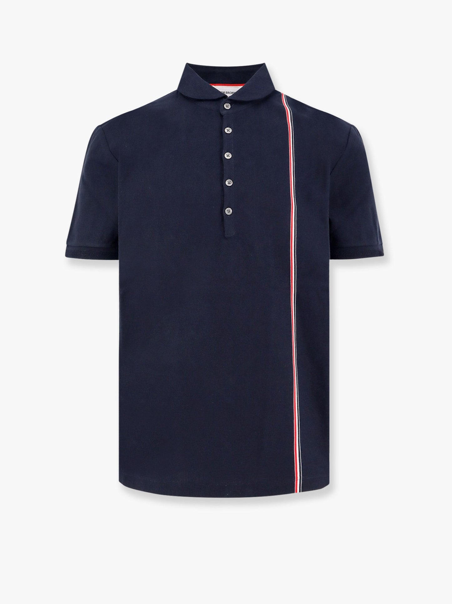 Cotton jersey polo shirt with iconic stripes