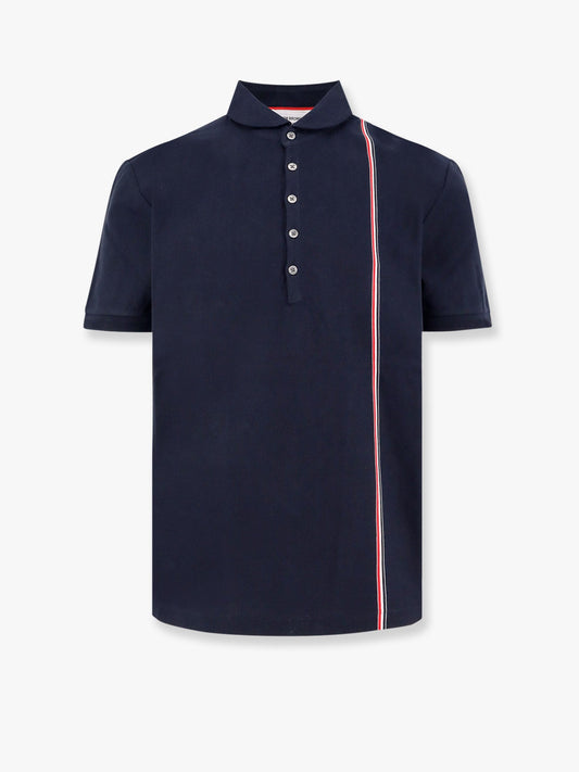 Cotton jersey polo shirt with iconic stripes