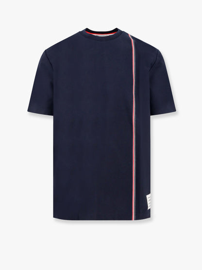 Cotton t-shirt with iconic stripes motif thumbnail