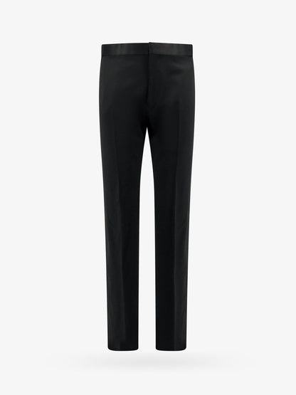 Virgin wool trouser with satin profiles thumbnail