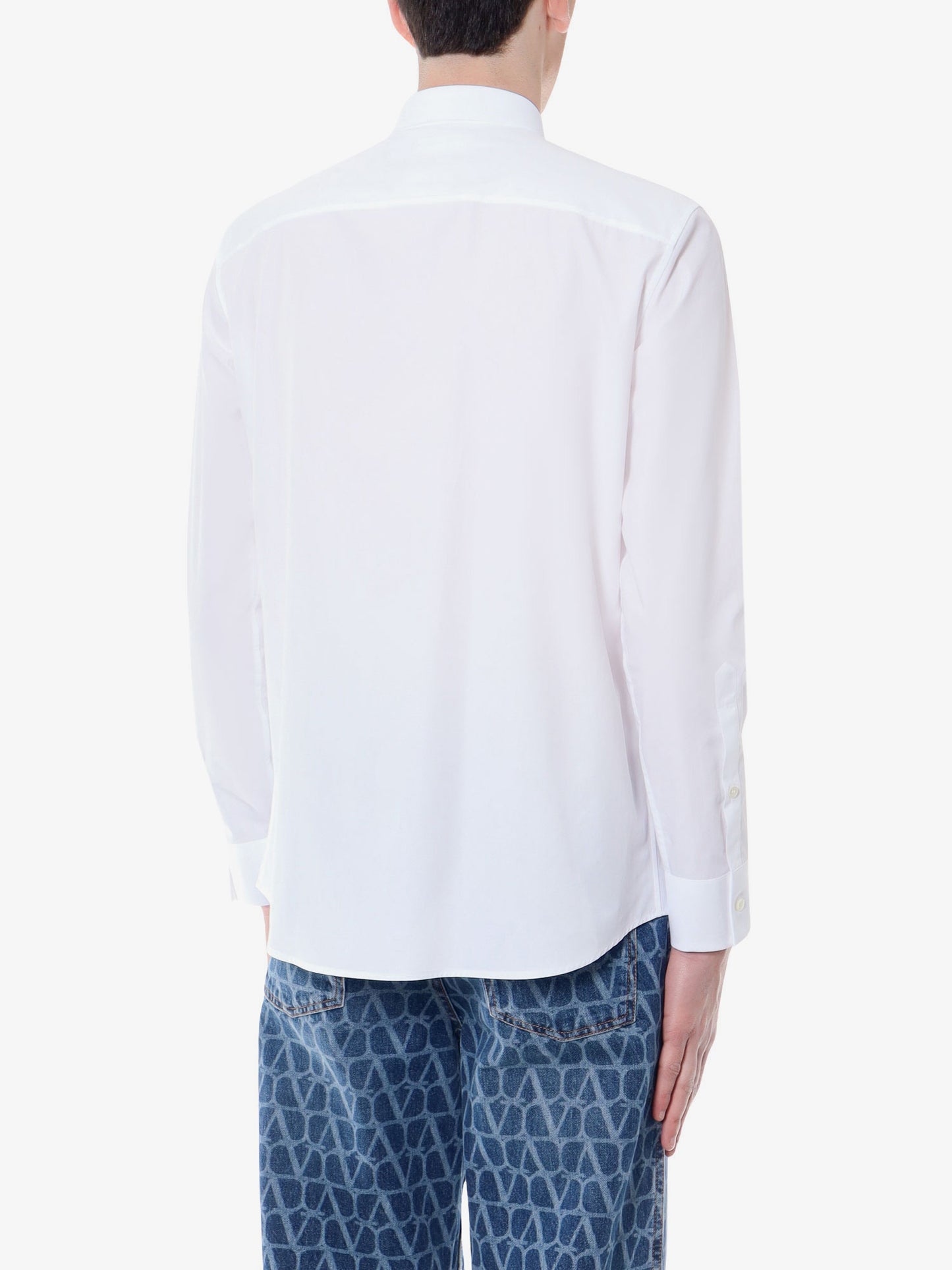 Cotton shirt with rockstud untitled studs
