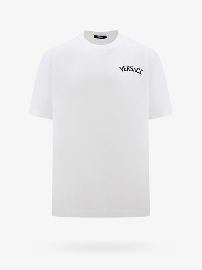 Cotton jersey t-shirt with logo embroidery thumbnail