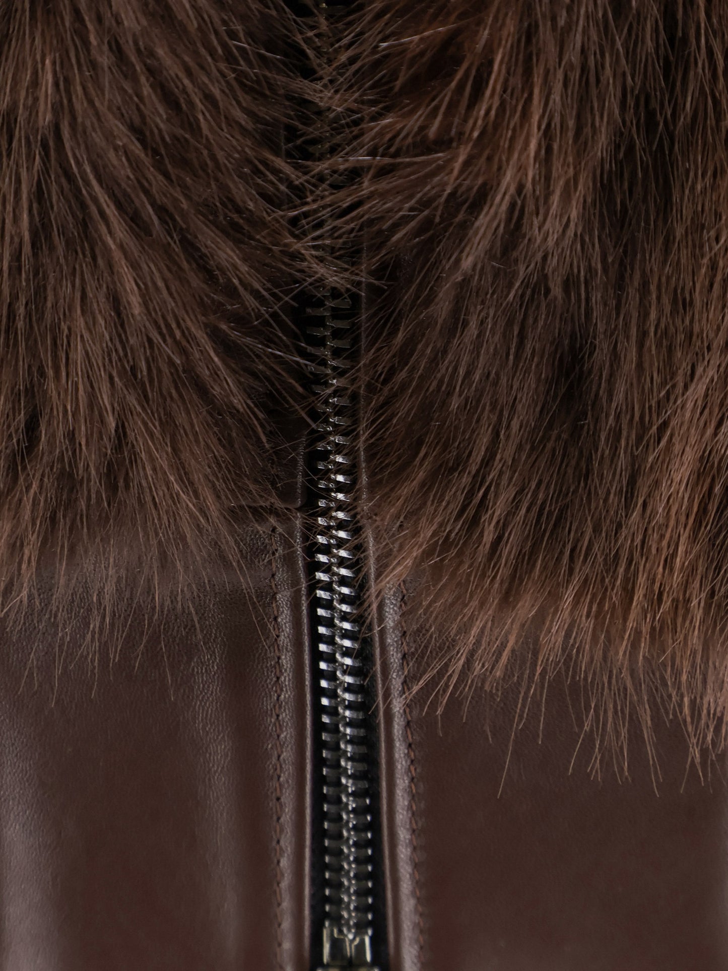 Giubbino in pelliccia ecologica