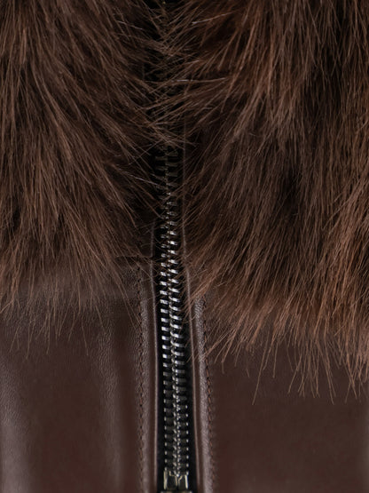 Giubbino in pelliccia ecologica thumbnail