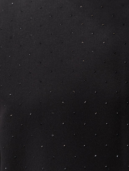 Dress with all-over rhinestones thumbnail