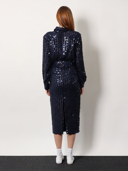 Midi skirt with sequins thumbnail