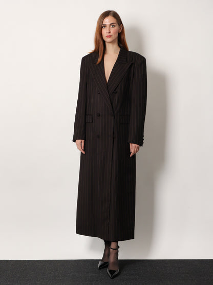 Cappotto doppio petto gessato thumbnail