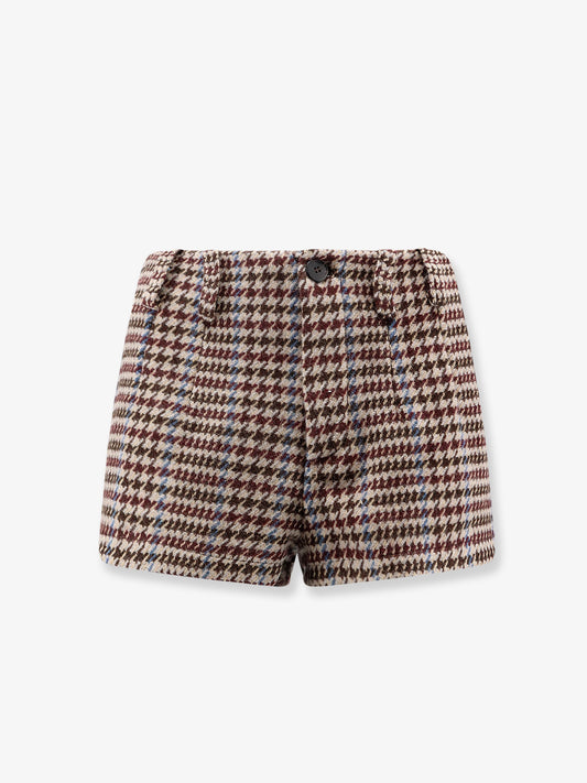 Tartan shorts