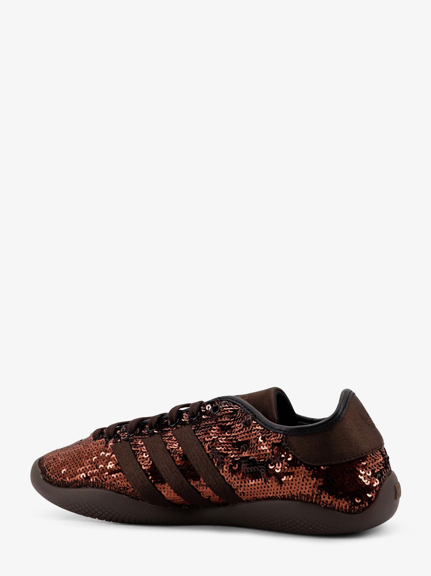 Nylon sneakers with all-over sequins