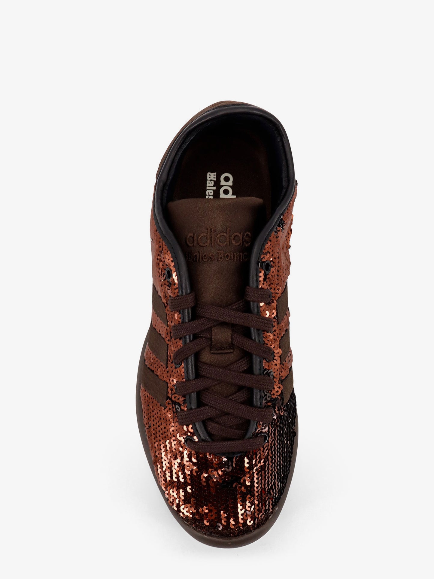 Nylon sneakers with all-over sequins