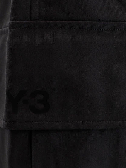 Ref Wo Cargo Pn recycled polyester and wool trousers thumbnail