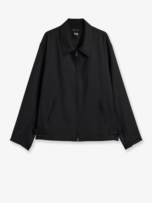 Ref W Blouson polyester and wool jacket