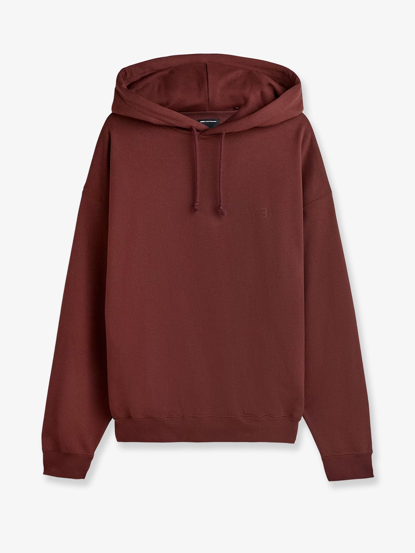 Cotton blend hooded sweatshirt