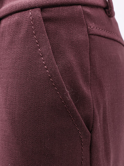 Virgin wool blend trousers thumbnail