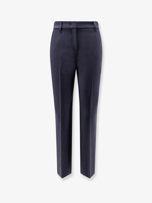 Virgin wool blend trousers