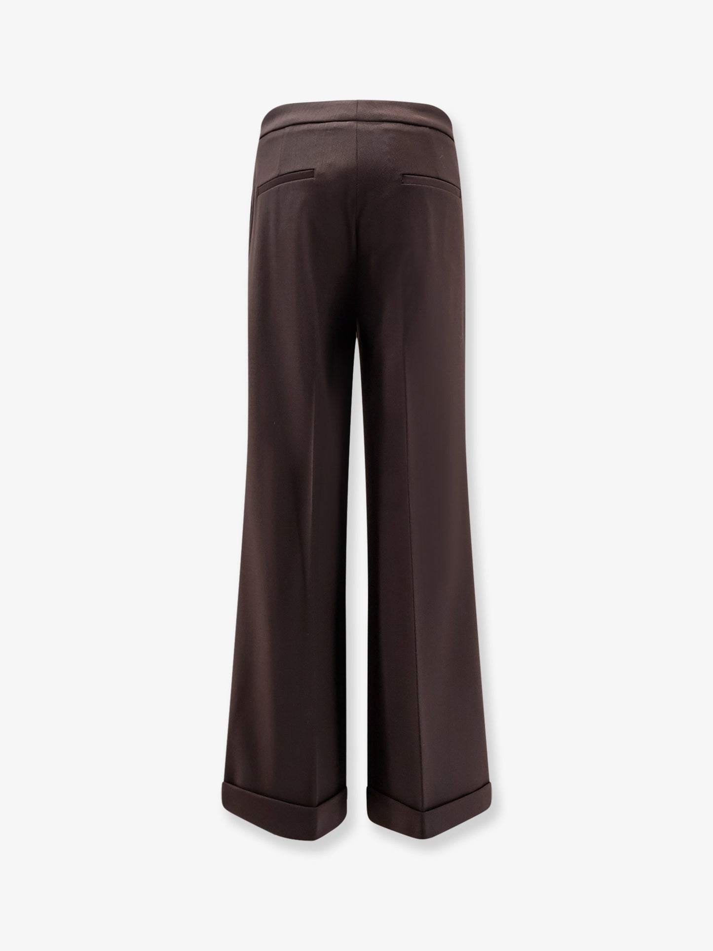 Virgin wool blend trousers