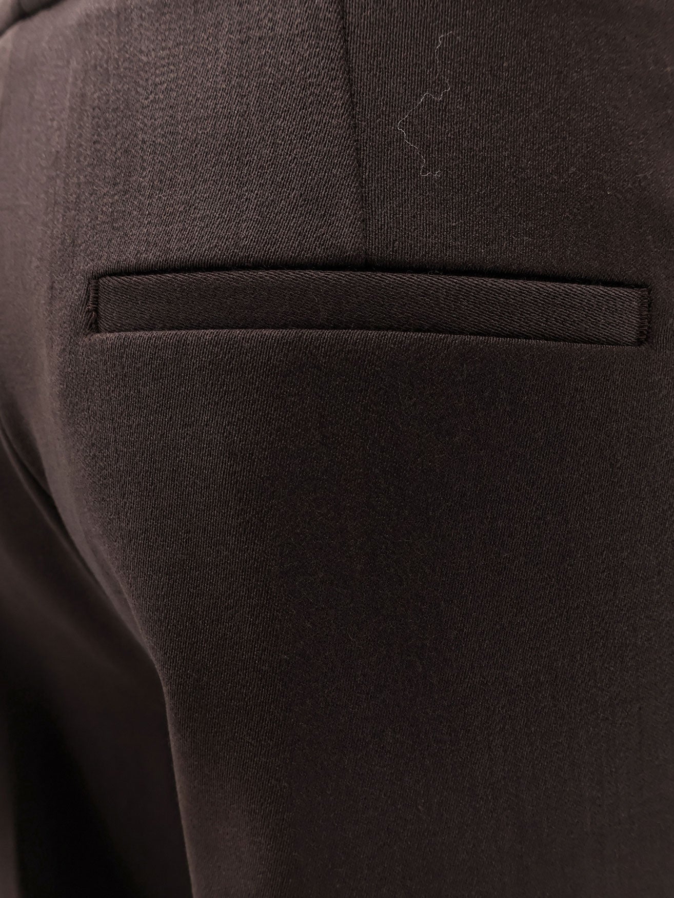 Virgin wool blend trousers