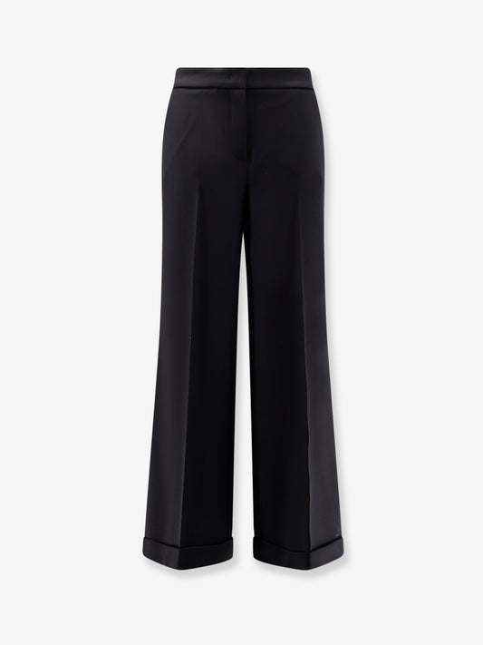 Virgin wool blend trousers