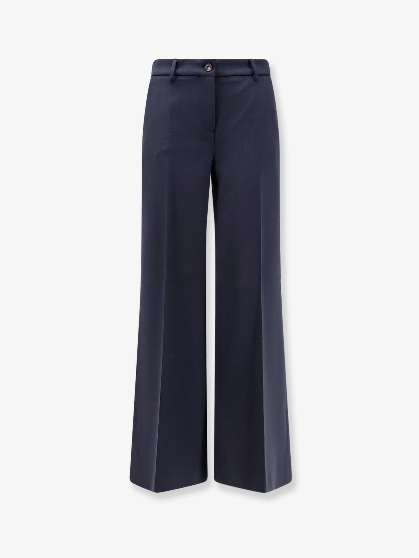 Virgin wool blend trousers