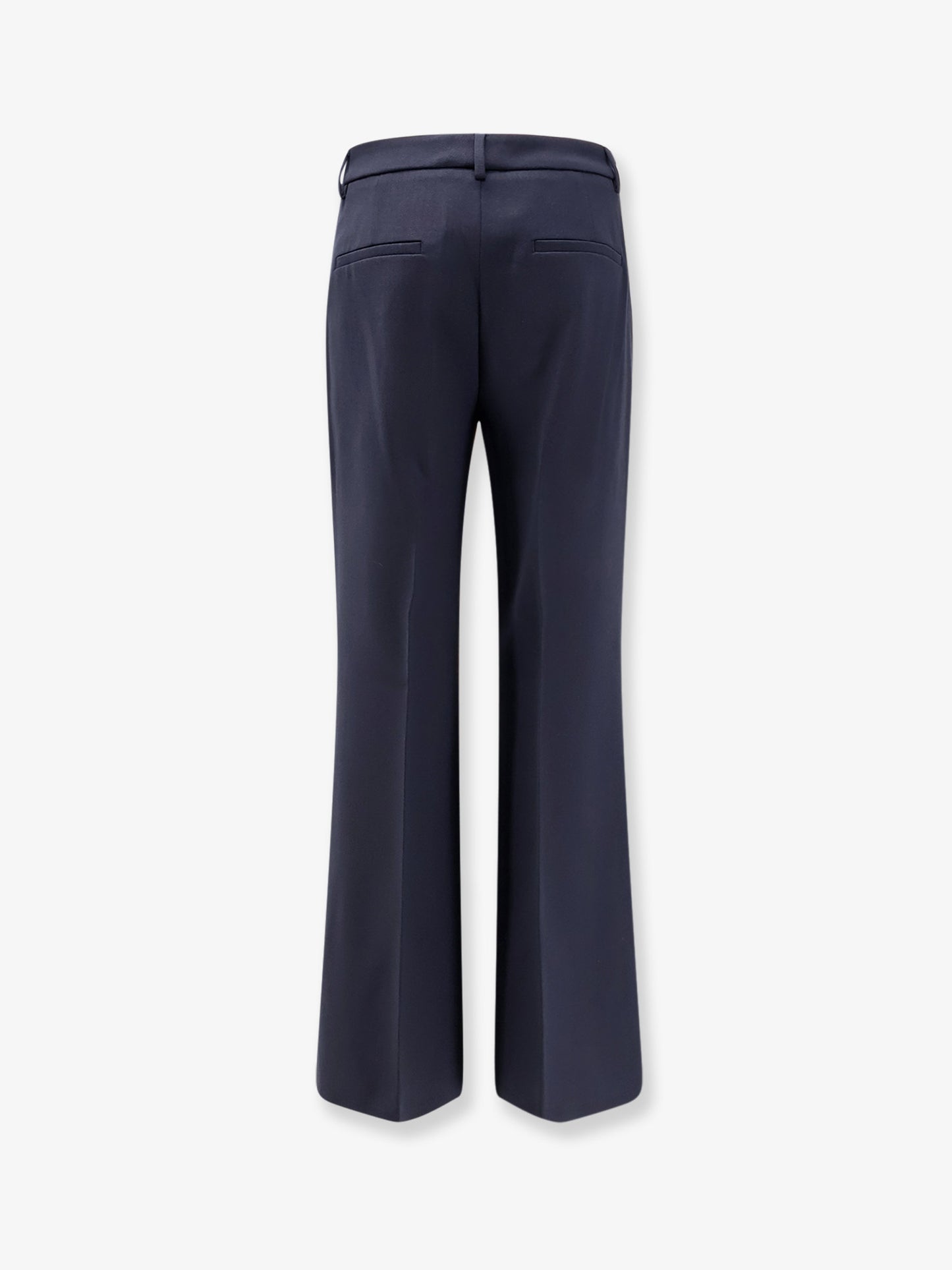 Virgin wool blend trousers