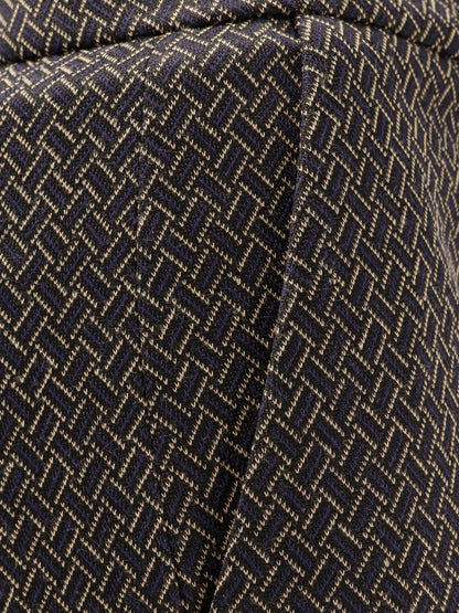 Micro-pattern trousers thumbnail