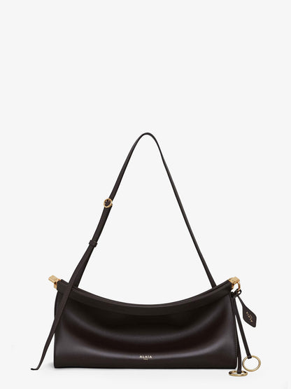 Le Click East West Medium leather crossbody bag thumbnail