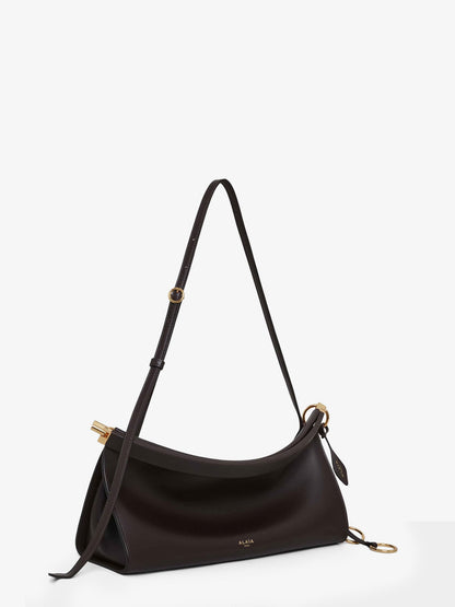Le Click East West Medium leather crossbody bag thumbnail