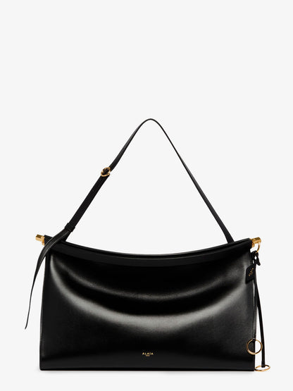Le Click East West Large leather shoulder bag thumbnail