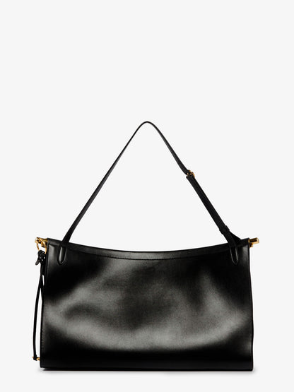 Le Click East West Large leather shoulder bag thumbnail