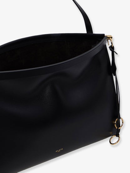 Le Click East West Large leather shoulder bag thumbnail