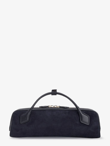 Clutch Le Teckel suede handbag thumbnail